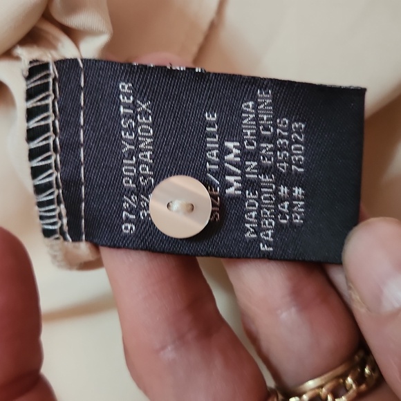 Suzy Shier satin  style button down blouse. - Picture 8 of 9